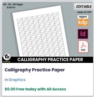 Calligraphy Practice Paper