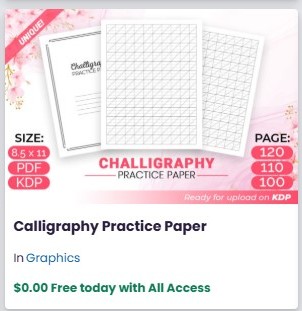 Calligraphy Practice Paper