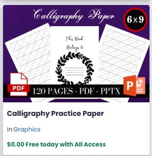 Calligraphy Practice Paper